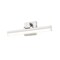 Z-Lite Liam Vanity, 1-Light, 18 In.W x 3 In.L x 5 In.H, Brushed Nickel/Frosted 1009-18W-BN-LED - alternate 5